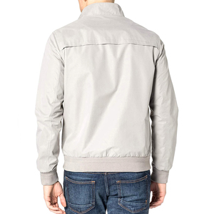 Veste bomber softshell unisexe à fermeture éclair, imperméable, coupe-vent, prix bas, impression de logo personnalisée, polyester - Product Image 4