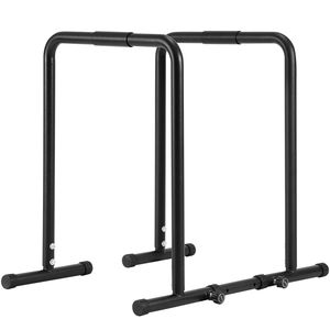Stazione Dip Bar in Acciaio Regolabile in Altezza per Allenamento Fitness - Capacità 200 kg - Product Image 1