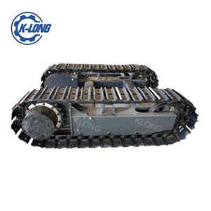 OEM rupsbanden hydraulische motor stalen chassis onderstel voor 10 - 120 ton boor- en graafmachines, crusher en boorinstallatie onderdelen - Product Image 4