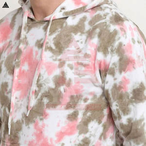Sudadera con Capucha Tie Dye para Hombre, Estilo Nuevo, Informal, Básica, de Algodón Mezclado, Diseño Personalizado, Tendencia Actual - Product Image 3