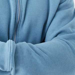 High Quality Polyester/Cotton Terry Regular Fit Lined Windproof <b>Thick</b> <b>Fleece</b> Drop Shoulder Custom Unisex Eco-Friendly Hoodie - Product Image 6