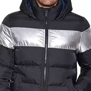 Custom Men Winter Windproof Breathable Waterproof Zipper Design 2025 Puffer <b>Ski</b> Suit <b>Snow</b> <b>Wear</b> Outdoor Jacket - Product Image 6