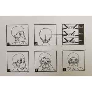 Masque respiratoire de protection, boîte de 10 - Product Image 2