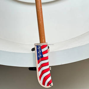 ที่ใส่เครื่องมือหนังแบบถือธงอเมริกันผู้ถือเสารักชาติพร้อมสายรัดหัวเข็มขัดทนทานออกแบบได้ตามต้องการธงสหรัฐอเมริกา - Product Image 4