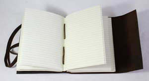 Carnet de notes quotidien relié en cuir antique, Journal en cuir vintage, Carnet d'écriture en cuir ancien - Product Image 5
