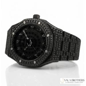 นาฬิกา Audemars Piguet รุ่นหรูหรา ตัวเรือนโลหะผสม ประดับเพชรโมอิสซาไนต์ ควอตซ์ คริสตัลแซฟไฟร์ สไตล์สปอร์ต สำหรับผู้ชายและผู้หญิง ดีไซน์แบบฮิปฮอป แอนทีค ลายการ์ตูน - Product Image 2