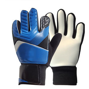 Gants de football antidérapants en PU pour enfants avec protection des doigts en latex épaissi, gants de gardien de but pour usage extérieur pour enfants - Product Image 1