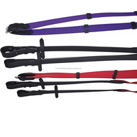 Riendas de algodón para caballos, ideales para montar y entrenar.