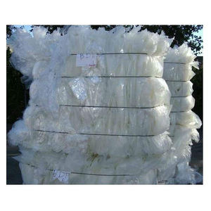Bales de déchets de film LDPE 98/2, film naturel propre pour la fabrication de granulés de plastique - Product Image 6