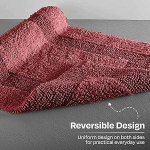 Tapis de sol absorbant épais de luxe personnalisé pour salle de bain, tapis de porte de salle de bain, tapis antidérapant pour toilettes - Product Image 3
