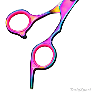 Ciseaux de barbier professionnels de qualité supérieure en acier inoxydable 4Cr13, légers, pliables, multi-designs, pour coiffure - Product Image 5