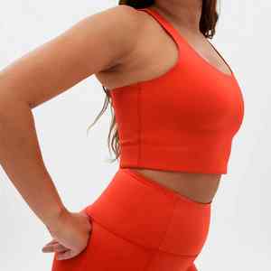Soutien-gorge sans armatures, respirant, anti-transpiration, sans coutures, confortable, à maintien élevé, fin et personnalisable, idéal pour le yoga et le fitness – Meilleures ventes - Product Image 4