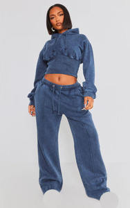 Ensemble de survêtement 2 en 1 pour femmes, veste zippée à manches longues avec poches latérales, pantalon de jogging sportif, vêtements d'hiver - Product Image 5