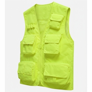 Chalecos de Trabajo Personalizados al por Mayor para Hombre, Transpirables, Casuales, con Múltiples Bolsillos, Bolsillo Tridimensional - Product Image 3