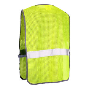 Men Construction Working High Visibility Vest Breathable Reflective Safety Roadway <b>Worker</b> Security Vest <b>Jackets</b> - Product Image 4