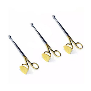 Ensemble de 3 ciseaux dissecteurs faciaux, instruments chirurgicaux de précision, 10 mm, 15 mm, 20 mm, longueur totale, acier inoxydable - Product Image 1