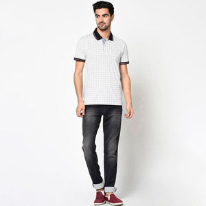 Camisa de Golf Informal de Negocios para Hombre, 100% Algodón, Transpirable, Manga Corta, Talla Grande, Verano, Ligera, con Logotipo Personalizado - Product Image 2