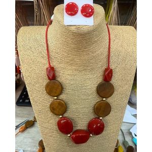 Collier en résine léger, confortable et durable, accessoires de mode en cristal - Product Image 2