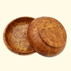 Wholesale Acacia Natural Health Reusable <b>Round</b> Shaped Large Wood Salad Bowl for Parties - Product Image 6