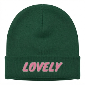 Custom Embroidered Cuffed Knit Beanie <b>Winter</b> Acrylic Skull Cap OEM Logo Warm Ribbed Folded Cuff <b>Hat</b> for <b>Men</b> Women - Product Image 4