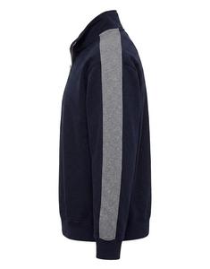 Sweat-shirt personnalisé à col zippé pour homme, en molleton de coton, col montant, style décontracté, sweat à capuche à col zippé pour homme - Product Image 3