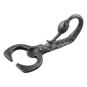 Ouvre-bouteille en fer forgé à la main, design minimaliste en forme d'animal, pour la décoration de bar, accessoires de bar, ouvre-bouteille pour la décoration de fête - Product Image 2