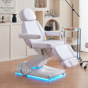 Sillón de Belleza Eléctrico Profesional con Sistema Reclinable Ajustable, Camilla Facial para Clínica Cosmética - Product Image 6
