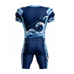 Uniforme de football américain de qualité supérieure pour l'extérieur, léger et confortable, uniforme de football américain de style moderne - Product Image 3