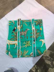 Sac fourre-tout en coton matelassé écologique, fait main, réutilisable, pour les courses, en coton doux, idéal pour un cadeau quotidien - Product Image 2