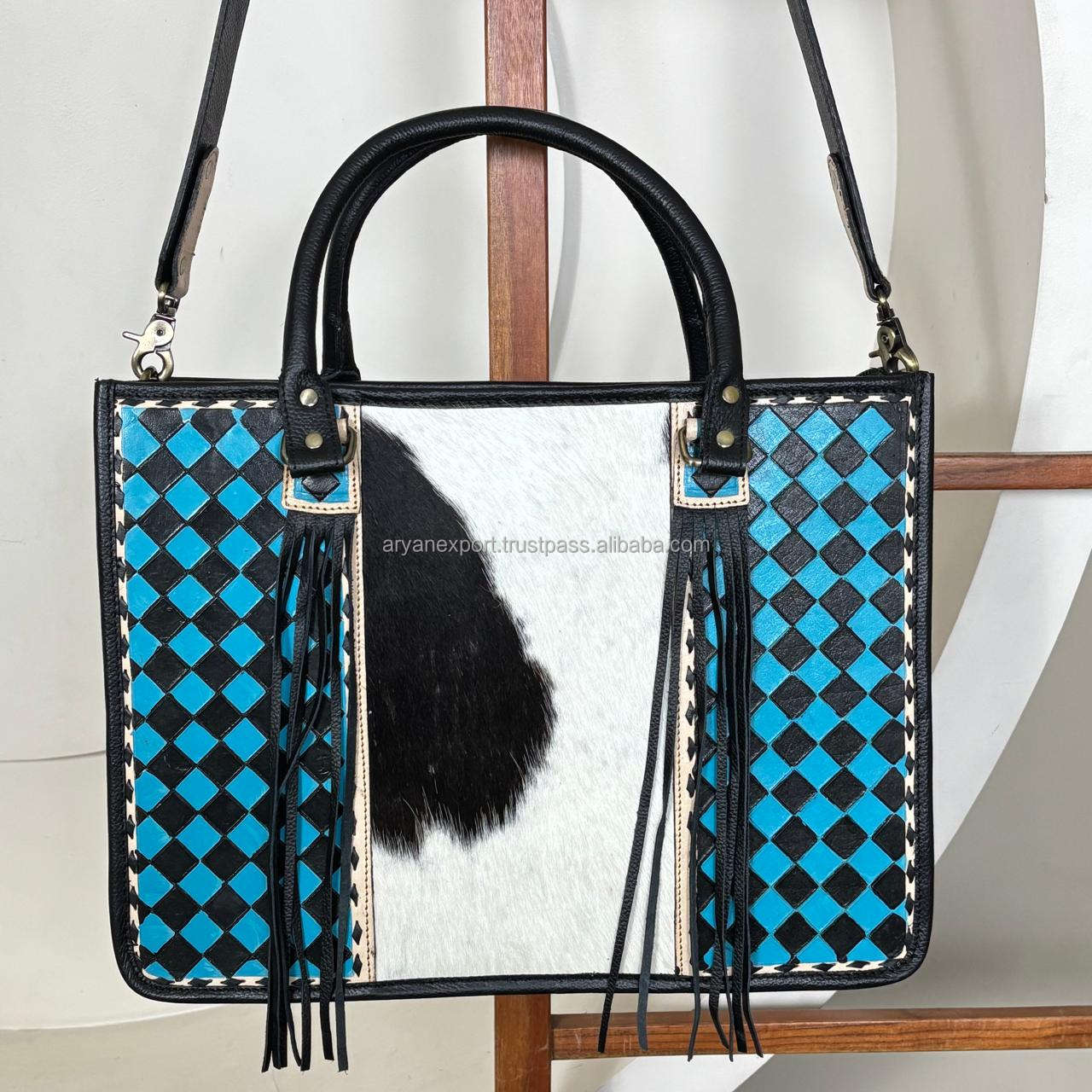 Black & Blue Checkered