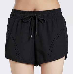 Shorts de sport pour femmes 2026, personnalisables en gros, double couche, pour yoga et fitness, avec couleurs contrastées - Product Image 5