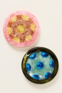 Sous-verres en bois à fleurs naturelles transparentes, sous-verres à thé en résine époxy, sous-verres personnalisés à fleurs séchées par Fashion Craft India - Product Image 3