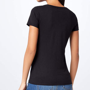 T-shirt décontracté pour femme, coupe ample et moderne, style tendance, idéal pour le quotidien, fabrication OEM - Product Image 3