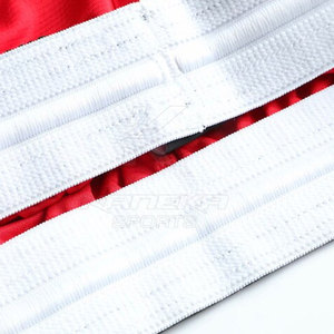 Shorts de basketball confortables 100 % coton, tricotés, unis, décontractés, taille mi-haute, séchage rapide, légers, en maille, pour équipe, service OEM de haute qualité - Product Image 3