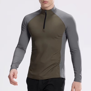 Training <b>Shirt</b> Fitness Gym Workout Men Athletic Sports Performance <b>Shirt</b> Lightweight Breathable <b>Moisture</b> <b>Wicking</b> Quick Dry - Product Image 4