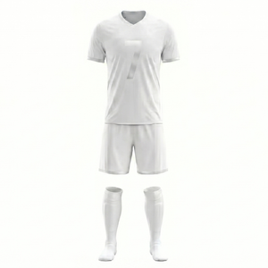 Ensemble d'uniformes de football les plus vendus, uniformes de football personnalisés OEM pour adultes, uniformes de football respirants à séchage rapide, imprimés par sublimation - Product Image 1
