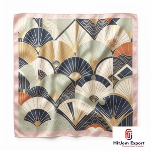 Fabricante de Bufandas de Satén Estampadas, Marca Privada, Regalos Corporativos, OEM, ODM, Accesorios de Moda, Nigeria, Ghana, Kenia - Product Image 1