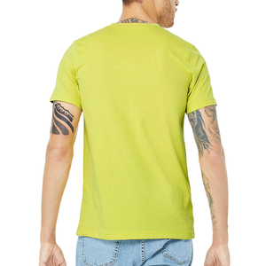 เสื้อยืดผู้ชายใส่สบาย ขายส่ง ปรับแต่งได้ รุ่น SummAVer แขนสั้น คุณภาพสูง สีพื้น ผ้าฝ้าย 100% ระบายอากาศ แห้งเร็ว - Product Image 5