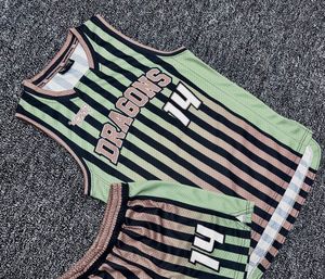 Ensemble d'uniformes de basket-ball personnalisés en couleur, 100% polyester, nouveau design imprimé, vêtements de sport pour le basket-ball, uniforme unisexe - Product Image 3