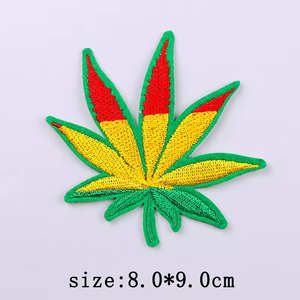 Fashion Embroidery Patch Embroidered <b>Iron</b> <b>On</b> Badge Fine Thread <b>Fabric</b> Patches for Jackets Shirts Hats Bags Wholesale Garment - Product Image 5