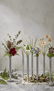 Elegante Florero Decorativo de Metal y Hierro, Hecho a Mano, Ecológico, Duradero, Ligero y Resistente al Óxido, para Hogar u Oficina - Product Image 3