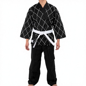Kimono de Karate Unisex UFC con Logotipo Personalizado y Estampado por Transferencia Térmica, 100% Algodón, Ajustado, Transpirable, Ropa de Artes Marciales, Talla Adulto - Product Image 1