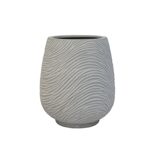 Nouveaux pots et jardinières décoratifs modernes en pierre synthétique pour la décoration de jardin et de maison, emballage personnalisé disponible. - Product Image 1