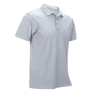 Polo de performance à manches courtes pour homme, séchage rapide, évacuation de l'humidité, idéal pour le golf, le tennis, les sports de plein air et le travail - Product Image 3