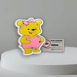 แผ่นติดขนตาแม่เหล็กอะคริลิคกันน้ำลายดอกไม้รูปหัวใจเพชรผีเสื้อหมีเท็ดดี้ แบรนด์ส่วนตัว ใช้ซ้ำได้ เป็นมิตรกับสิ่งแวดล้อม - Product Image 3