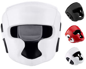 Protège-tête de boxe en PVC, écologique, respirant, confortable, personnalisable, équipement de protection pour l'entraînement, toutes saisons - Product Image 4