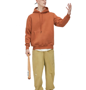100% coton polaire à capuche Logo personnalisé broderie XS taille tissu éponge longue fermeture éclair conception mélangé grande taille Option hiver imprimer - Product Image 2
