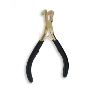 Alicates para Extensiones de Cabello, Herramienta Profesional de Metal para Instalación y Extracción con Estuche Negro, Herramientas Duraderas para Extensiones de Cabello - Product Image 2