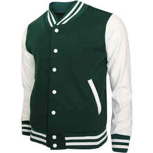 Nouvelle veste de baseball pour homme, style cool, coupe slim, manches respirantes à séchage rapide, veste varsity pour homme - Product Image 1