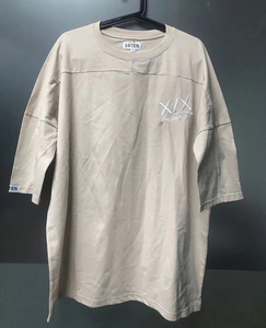 Camiseta de Manga Corta para Hombre, Personalizada, de Color Sólido, Estilo Casual, Tejido de Punto Jersey, Ajuste Holgado - Product Image 5
